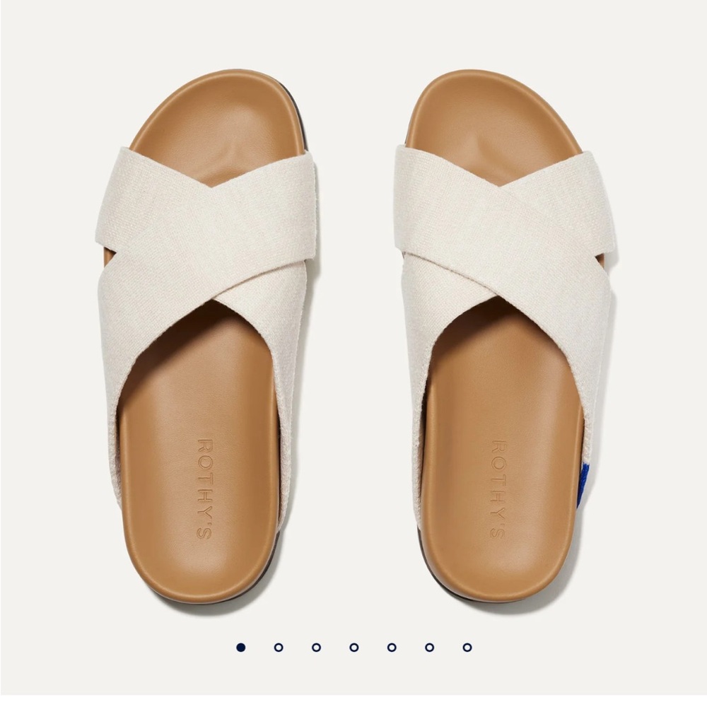 Rothy’s The Weekend Slide in Oat NWOT